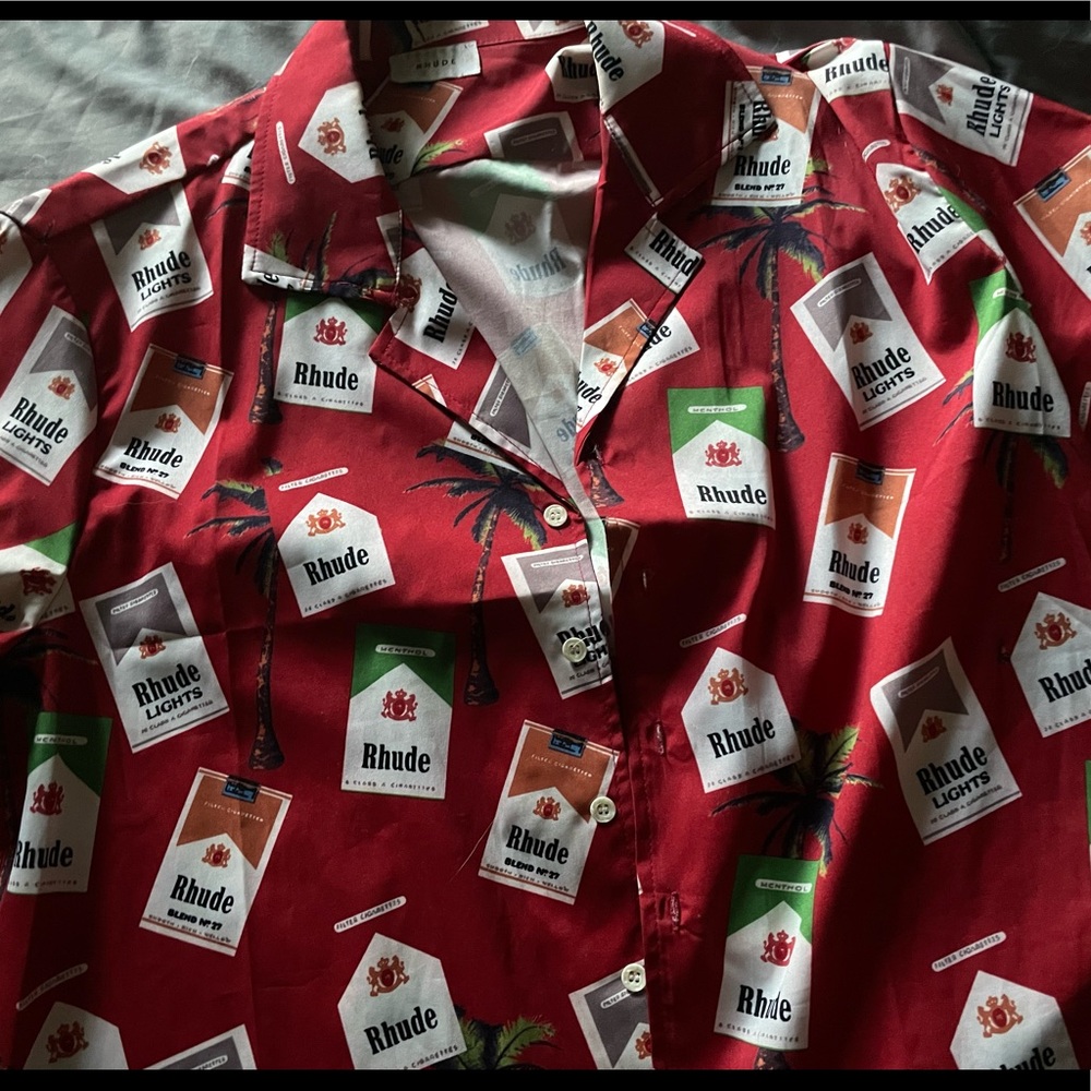 Rhude cigarette shirt
